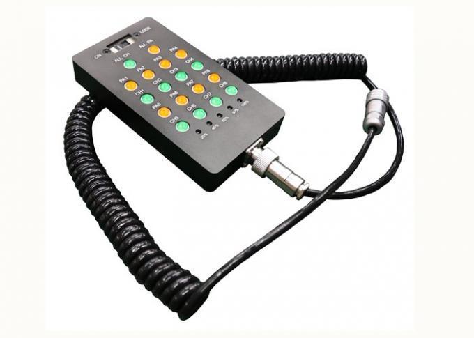 Vehicle Portable Cell Phone GPS Bomb Rcied WiFi Remote Control Counter Drone Uav Counter-Uas VHF UHF RF Signal Jammer