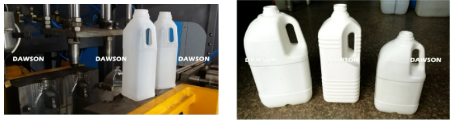 5L Jerrycan Extrusion Blow Molding Machine Double Station