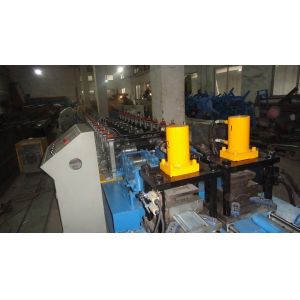Cold Roll Forming Machine PU Shutter Door Rolling Form Machine 8 - 15 m / Min