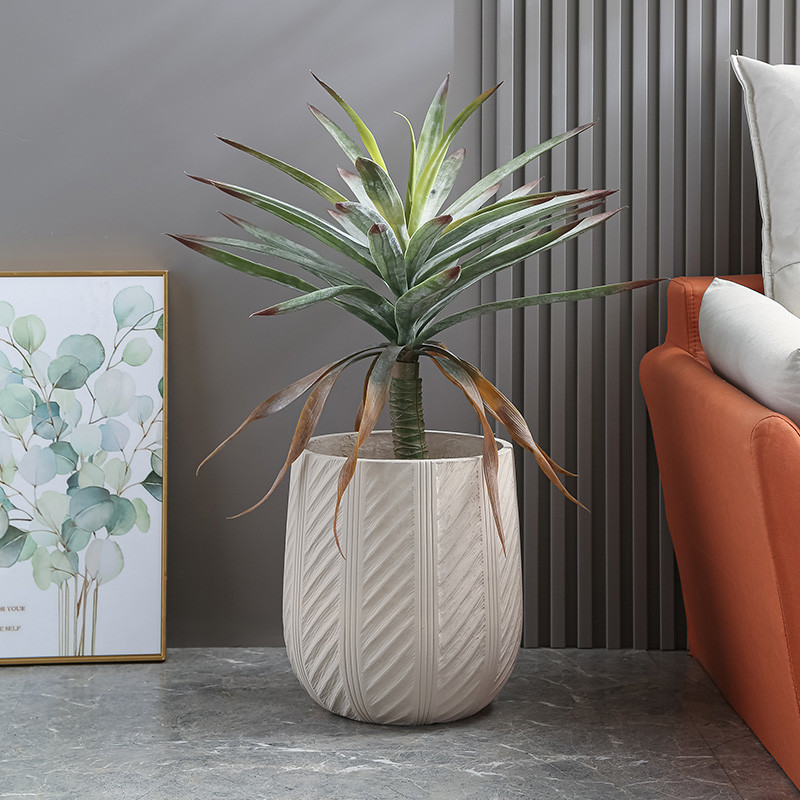 Customed Fiber Clay Planter