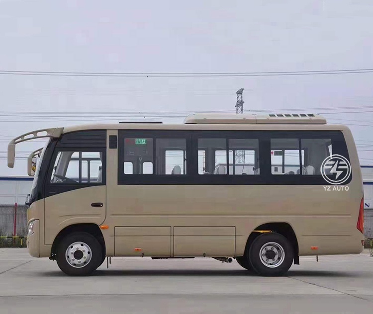 10-19 Seats Diesel Fuel City Touring Passenger Bus with LHD Steering Euro 3 Emission