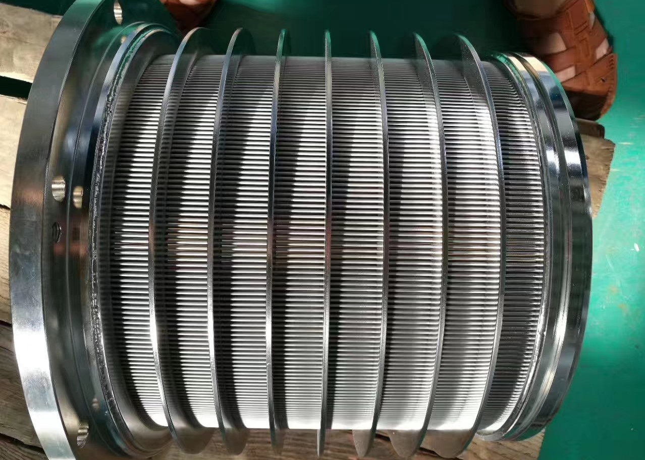 Stainless Steel Slot Pressure Screen Basket For Paper Pulp Making Machine