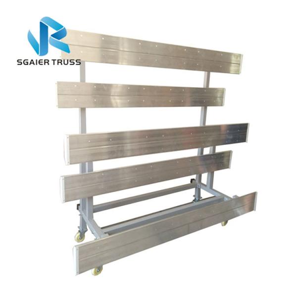 Heavy Duty Aluminum Stadium Bleachers Telescopic Audience Stand Indoor / Outdoor