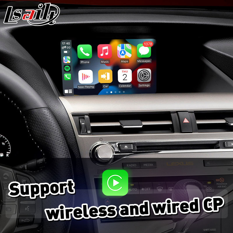 Lsailt OEM Integration Carplay Interface for Lexus RX450H RX350 RX270 RX F Sport Mouse Control 2012-2015