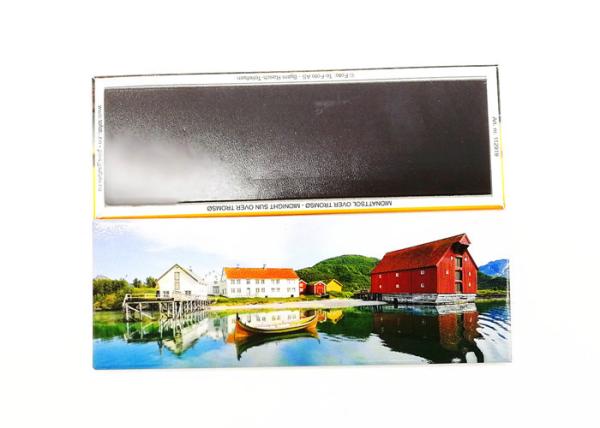 Custom Tourist Souvenir Fridge Magnet 118 x 42mm , Tinplate 3D Refrigerator