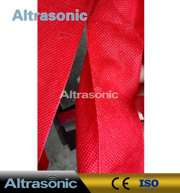 Mobile Ultrasonic Sealer and Cutter for Polyester Nylon Materials with Digital Generator