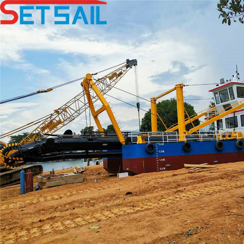 Hydraulic Pump Diesel Engine 16 Inch Cutter Suction Dredger