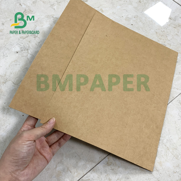 300gsm 350gsm Food Safe Kraft Paperboard For Bags High Rigidity 