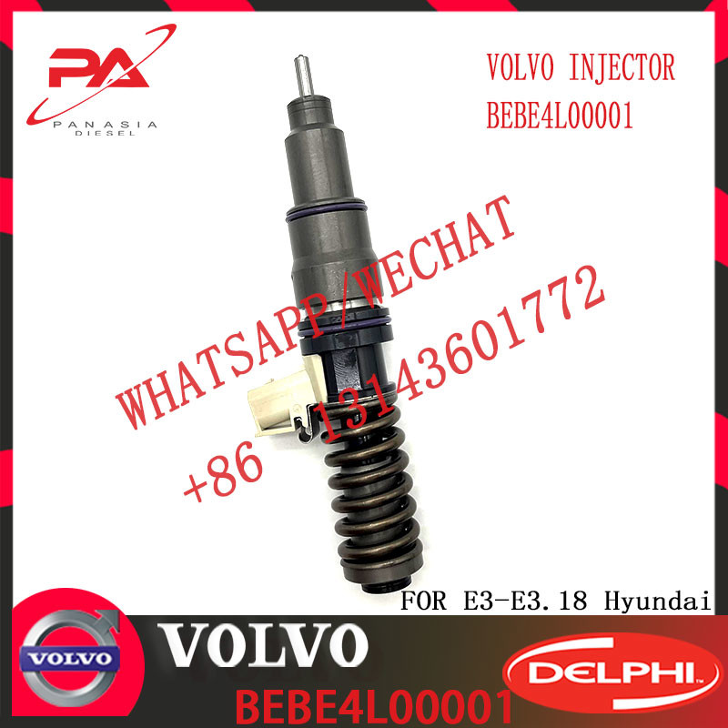 4 Pin Nozzle Assembly Diesel Electronic Unit Fuel Injector BEBE4L00002 BEBE4L00001 For Engine