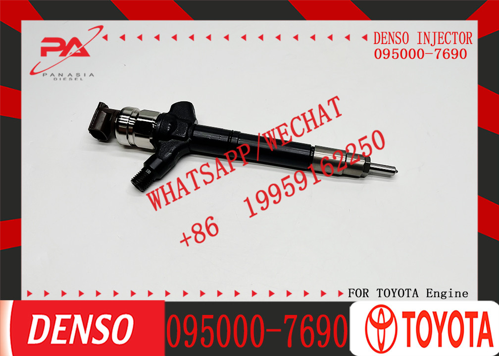 095000-7690 0950007690 Common Rail Injector DCRI107690 23670-09270 23670-0R050 for Toyota RAV4 2.0 D 1AD/2AD-FTV 095000-7690