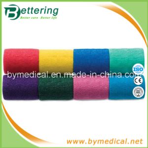  7.5cm Hand tearing Non Woven self adhering elastic bandage Manufactures