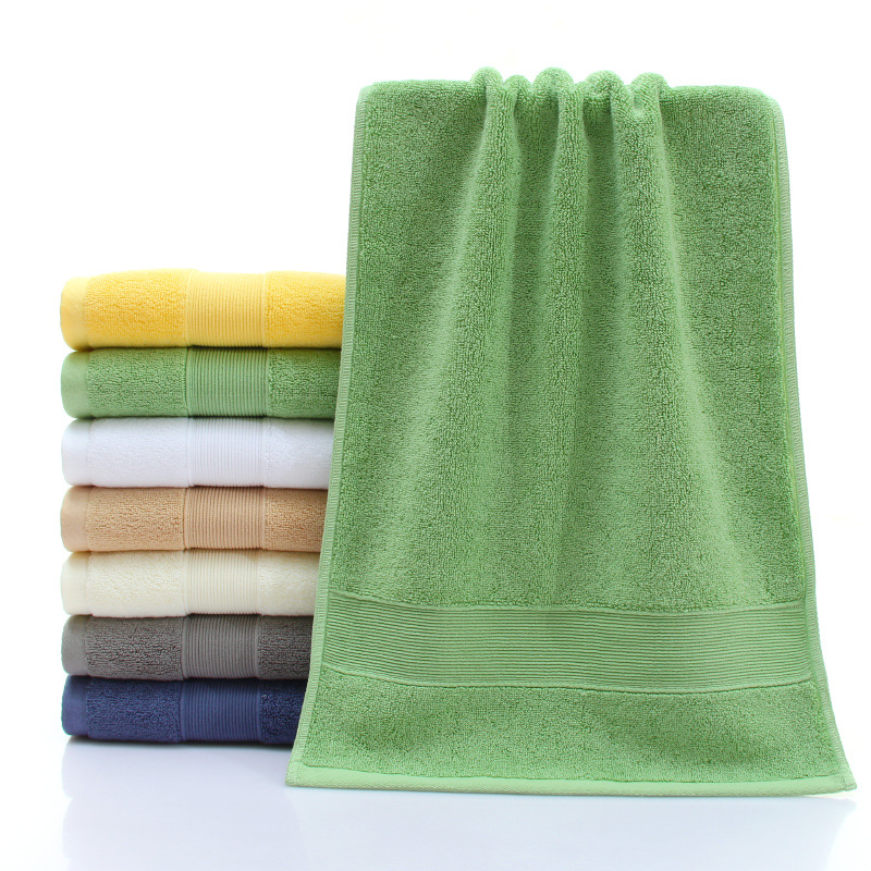 ALL Age Group 100% Cotton Customized Facial Cleansing Towel Set 35*35/35*75/70*140cm