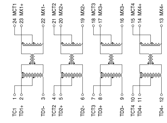 SMD LAN Magnetics
