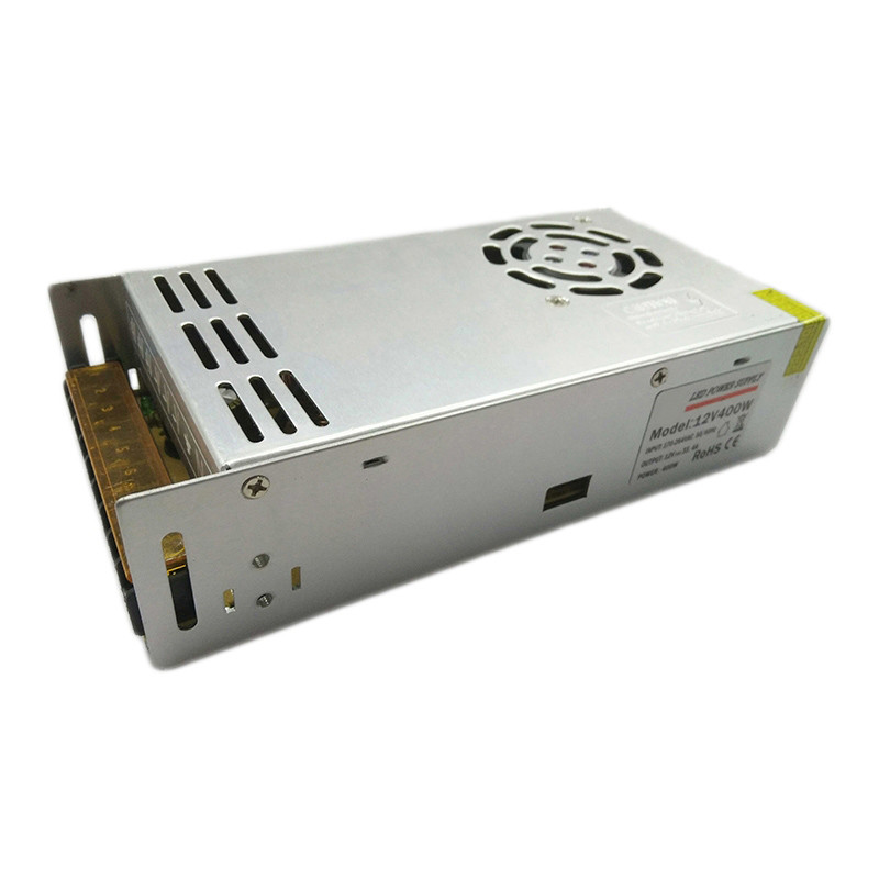 12v 400w Indoor power supply IP20 Transformer Adapter for LED Light