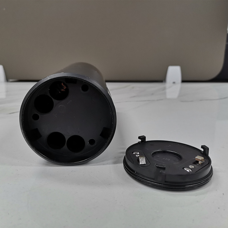Black Color Sensor Liquid Soap Dispenser 270ML SUS304 Battery Operated