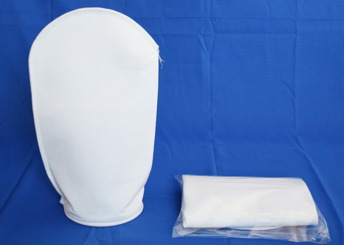 Nylon PE PP Oil Removing Monofilament Filter Bags Sewn / Welded Structure