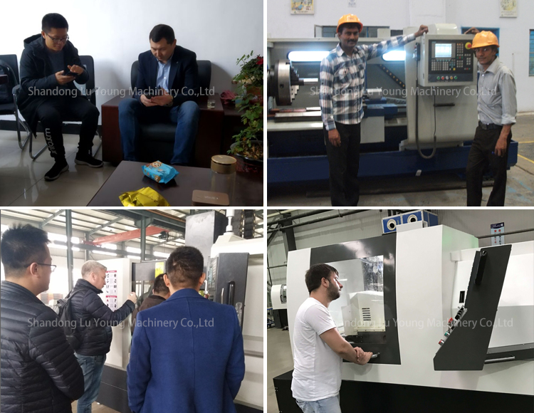 CNC Hydraulic Collet Lathe Machine TCK40 Servo Turret High Speed Slant Bed Cnc Lathe