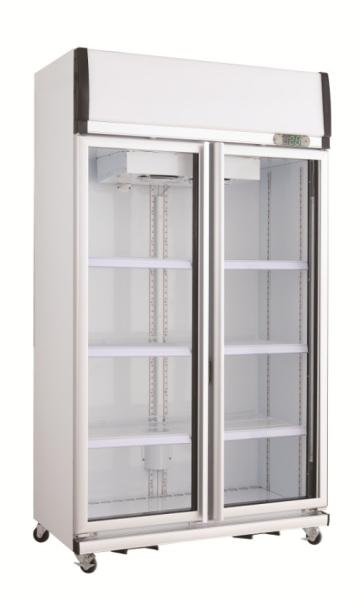 980L Industrial Refrigeration Equipment Drink Supermarket Display Fridges