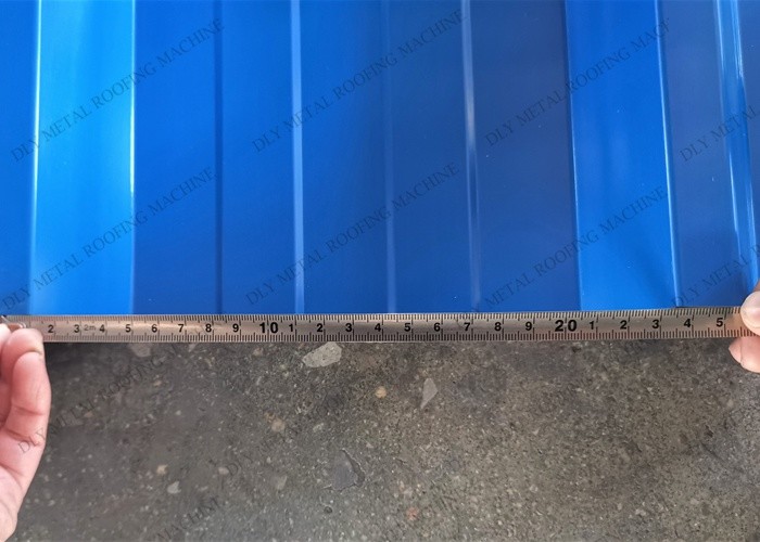 50Hz Double Layer Roll Forming Machine 7500Mm Metal Roofing Forming Equipment