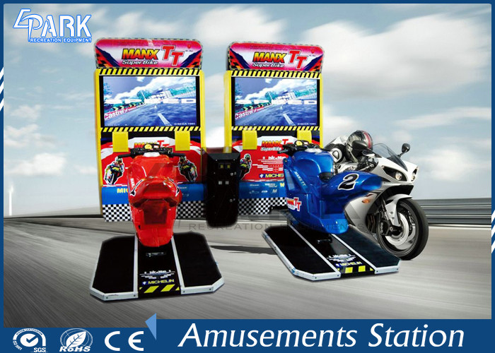 Cool TT Motor Arcade Racing Game Machine Coin Operated 750w