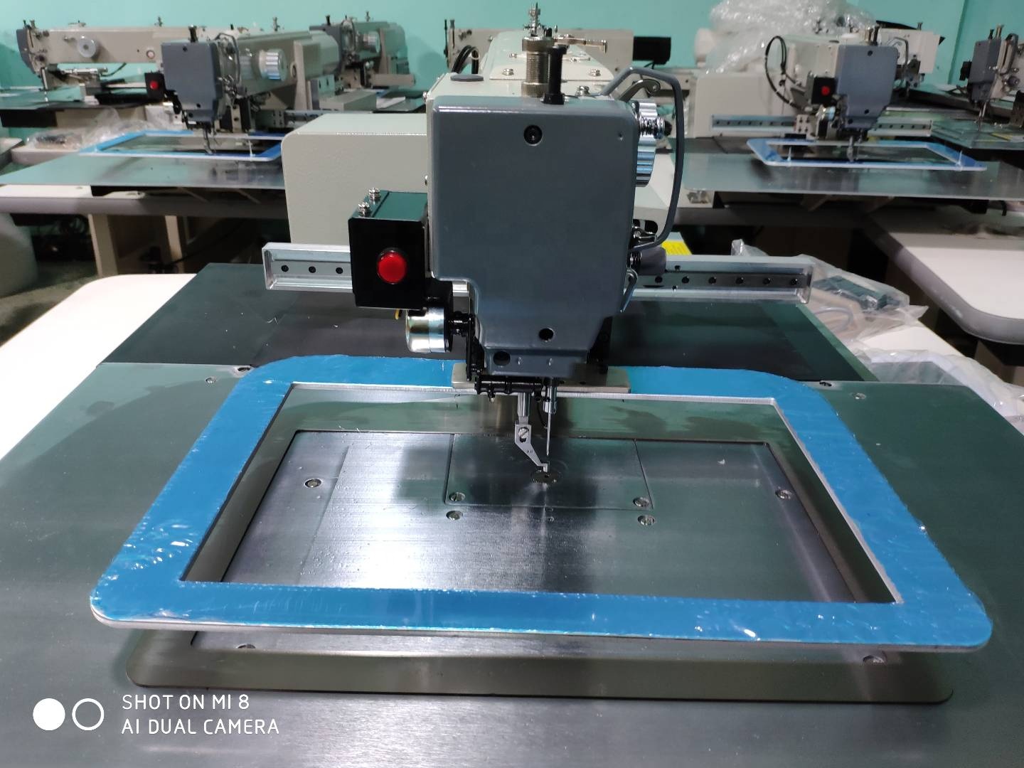3020mm Automatic Shoe Pattern Sewing Machine 300*200mm With Computer Working