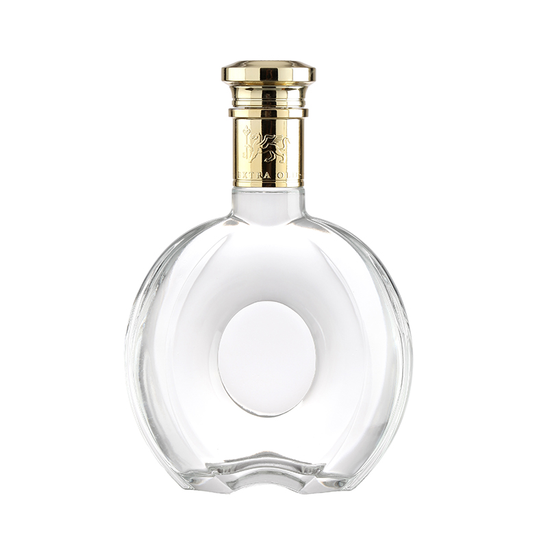 Exotic Liquor Whisky Glass Bottle with Customizable Sealing Type and Material