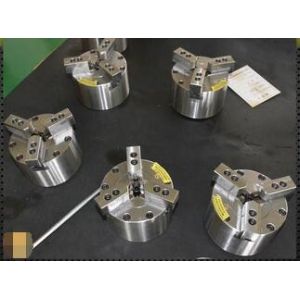 KM3-Jaw Long Jaw Stroke Power Chuck Can clamp over work pieces with uneven surfaces and with a large range of chucking d