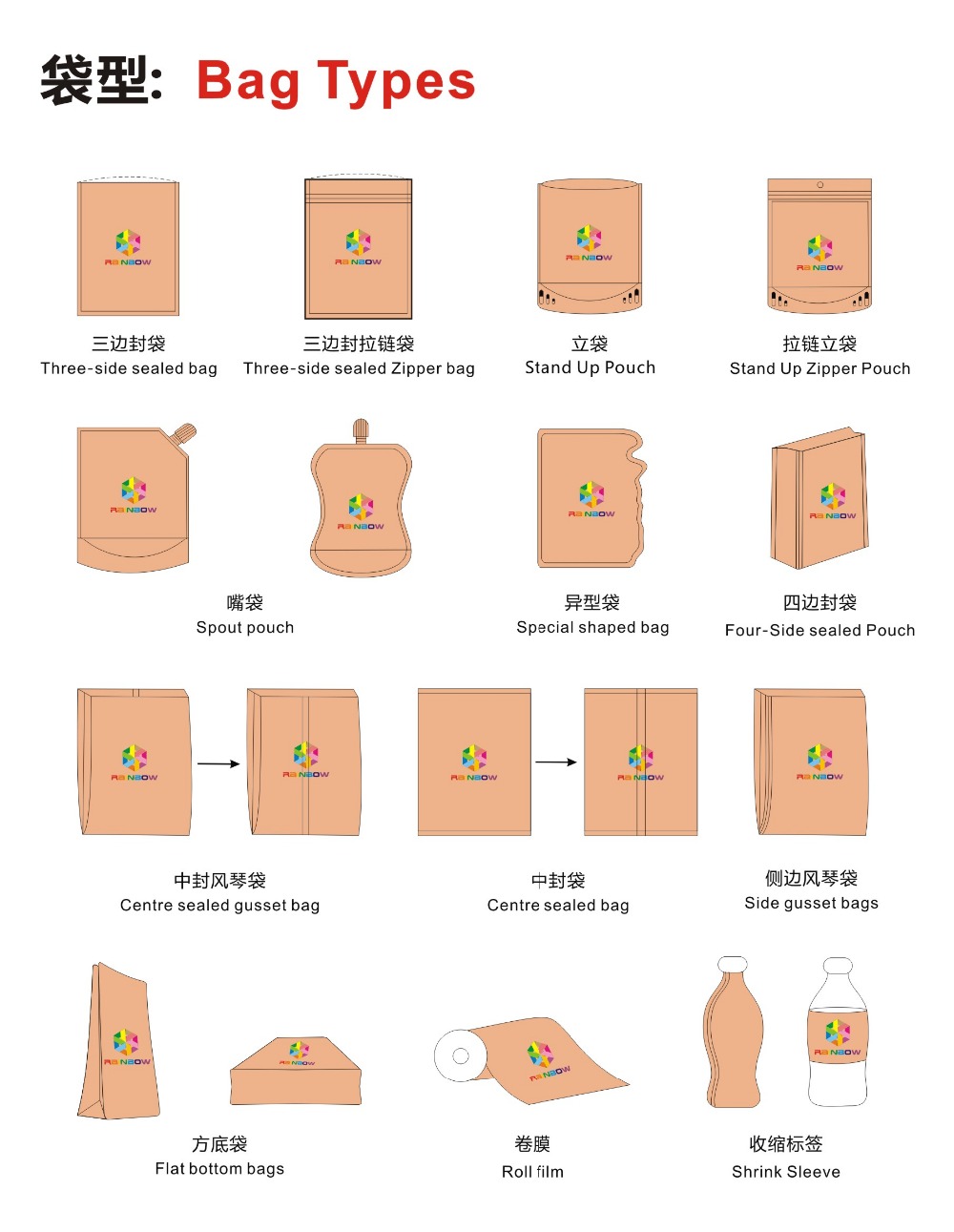 Food Grade Stand Up Zipper Bag For Coconut Chips / Pet Food / Snack / Biscuit