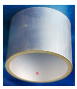  Durable Piezo Tube Ø8xØ6x8mm 120KHz Resonant Frequency Low Dielectric Loss Manufactures