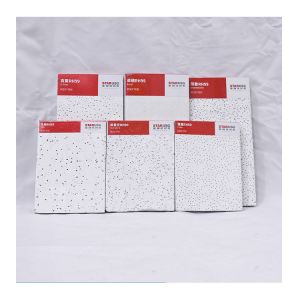 Custom Mineral Wool Ceiling Satisfied With Mineral Cotton Plate Ceiling