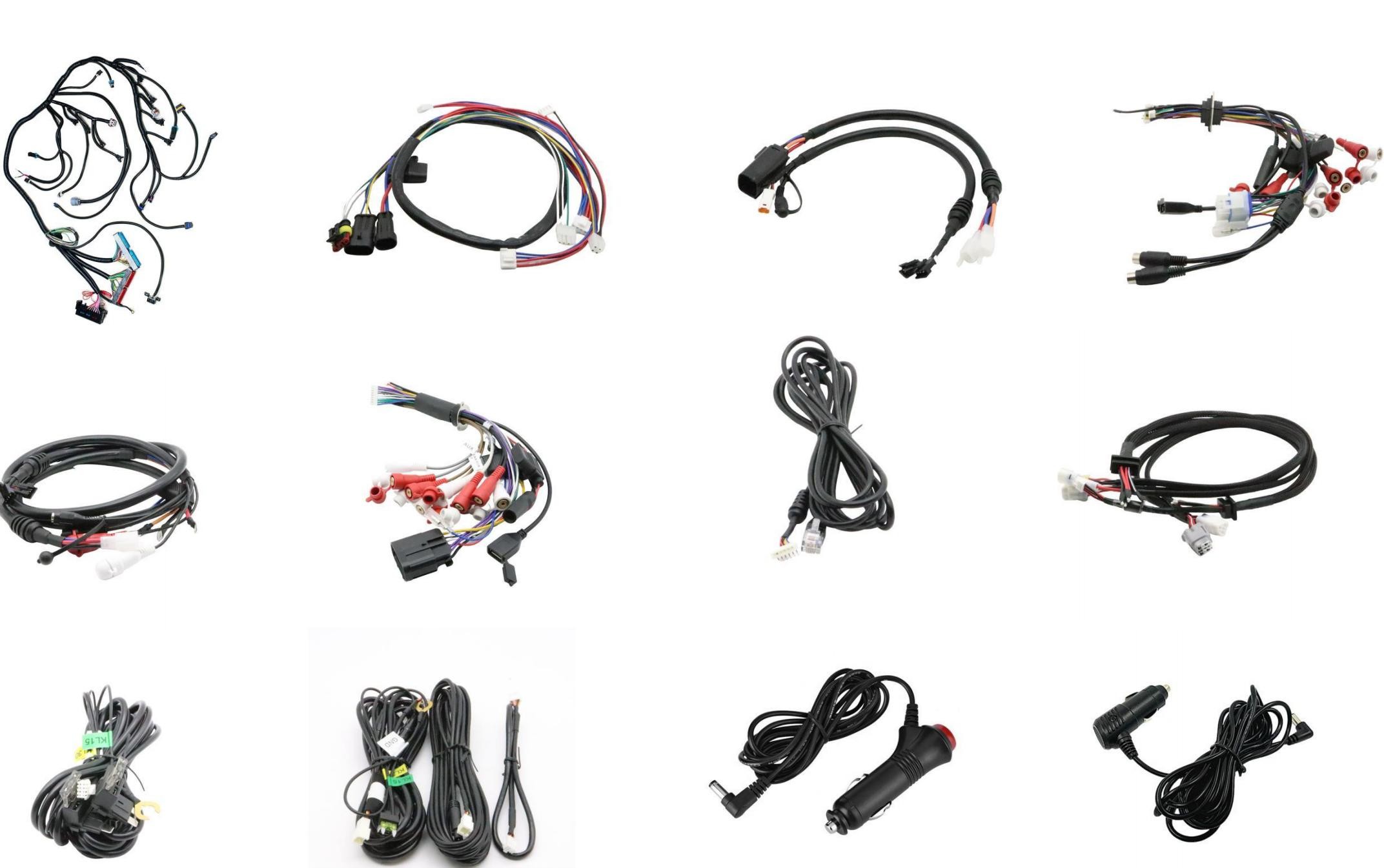 CLF Manufacturing Custom Customized Automotive Cable Assemble Line Wiring Harness Cable Assembly Auto Electrical Wire Harness