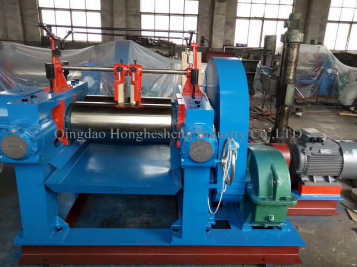 CE Open Two Roll Mixing Mill Machine XK250 10 Inches Rubber Mixing Roller