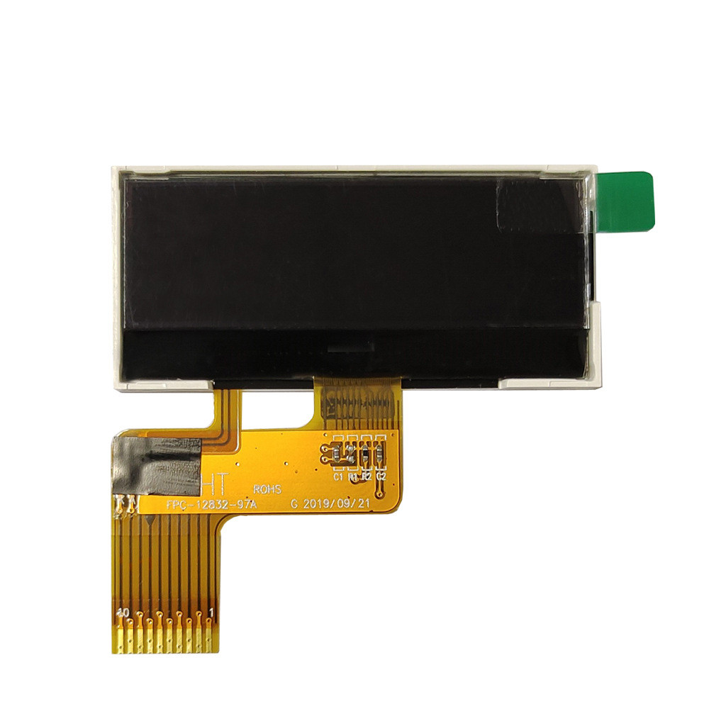 STN Blue Lcd Display Module, 1.7 Inch 128X32 Dots Driving ICST7567 1/33DUTY 1/6BLAS