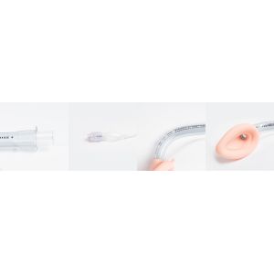 Disposable PVC & Silicone Curved Laryngeal Mask Airway With Soft Cuff