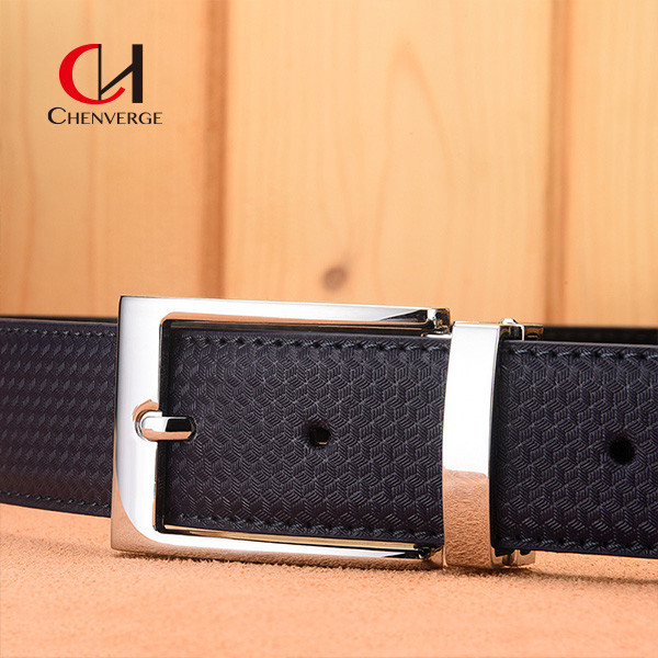 Classic Men's Casual Belt 115cm Preferred Zinc Alloy Buckle Business Jeans Belt