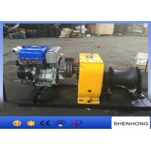 China Line Construction Honda Gas Powered Winch 9HP Easy To Operate on sale