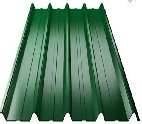 RAL6005 AZ150 PPGL Corrugated Metal Tiles Pre-Painted Galvalume Aluzinc Steel