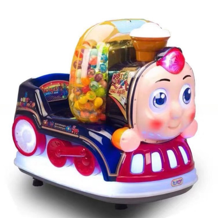 Hot sale kids rides plastic kiddie game machine with swing music song for children