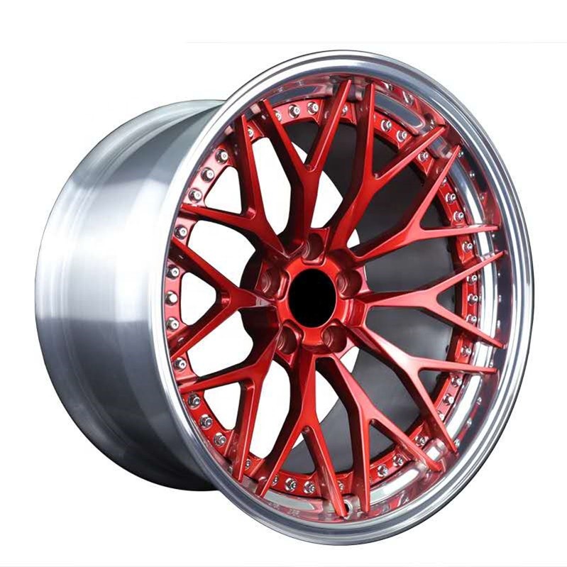18 19 20 21 22 23 24 inch concave mesh design car wheel hub forged alloy car wheel