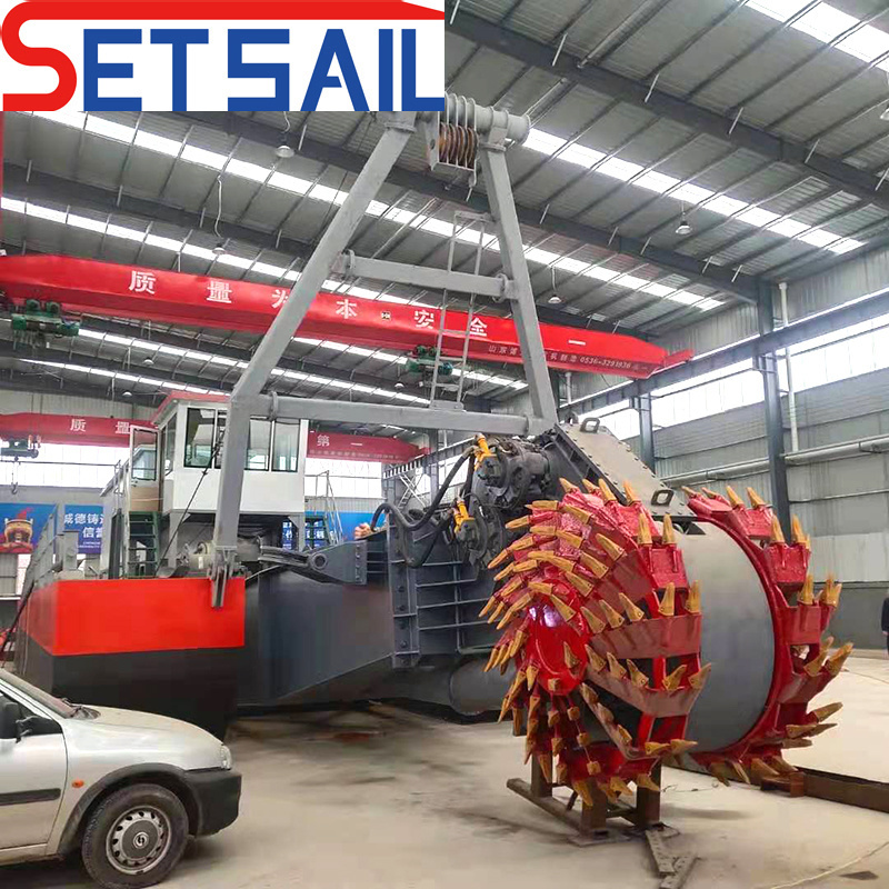 Low Price Wheel Bucket Lake Mud Dredger for Riservoir Digging