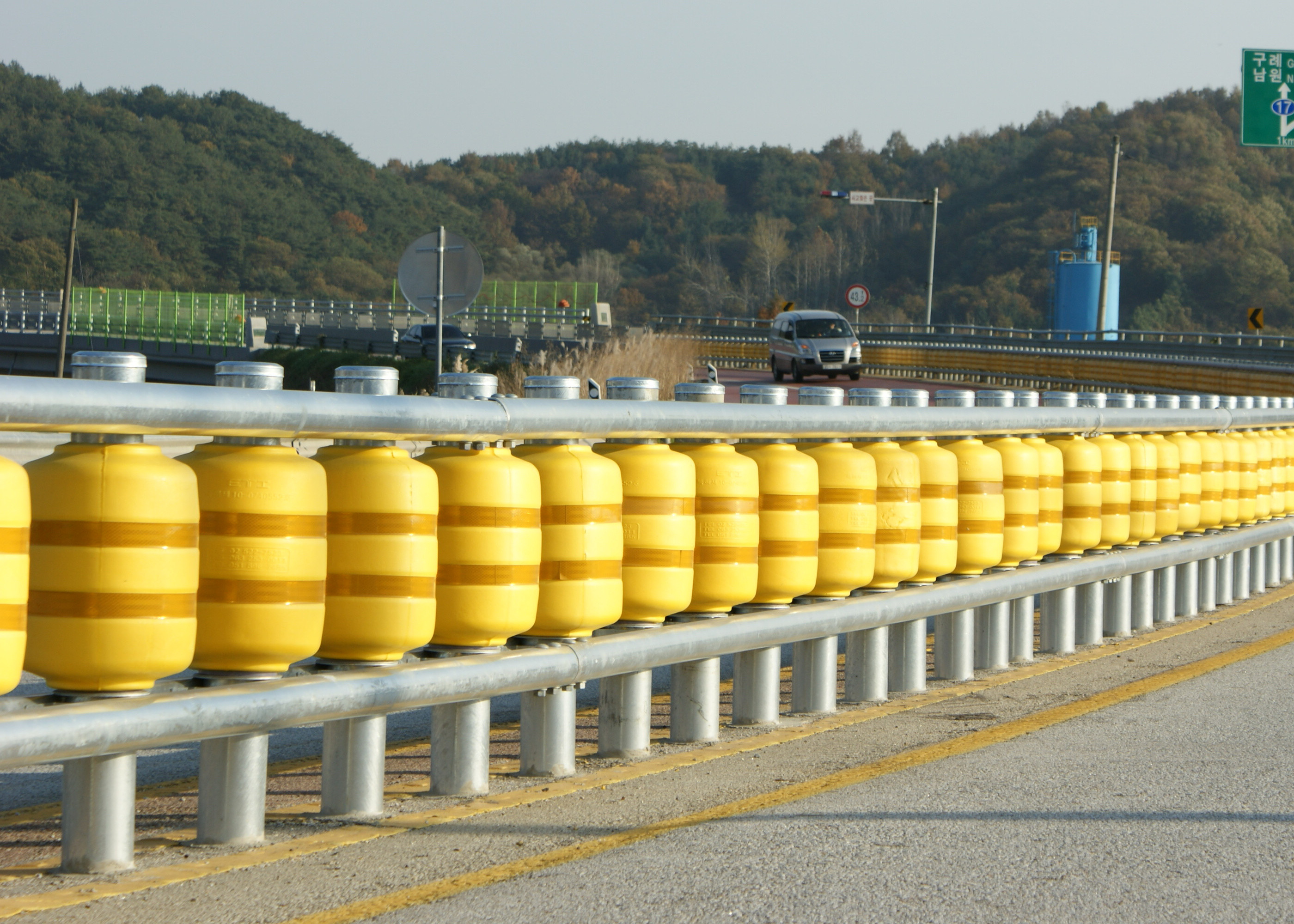 Safety Roller Barrier Highway Rotating Guardrail Rotating Safety Barrier