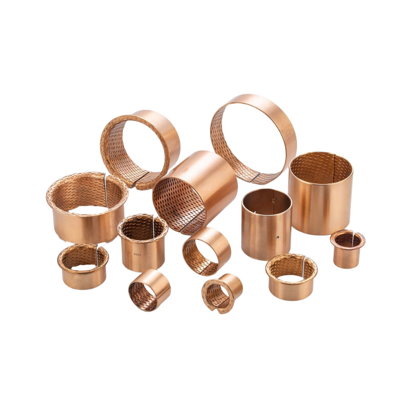 CuSn8 CuSn6 BRM10 Wrapped Bronze Bearings Self Lubricating