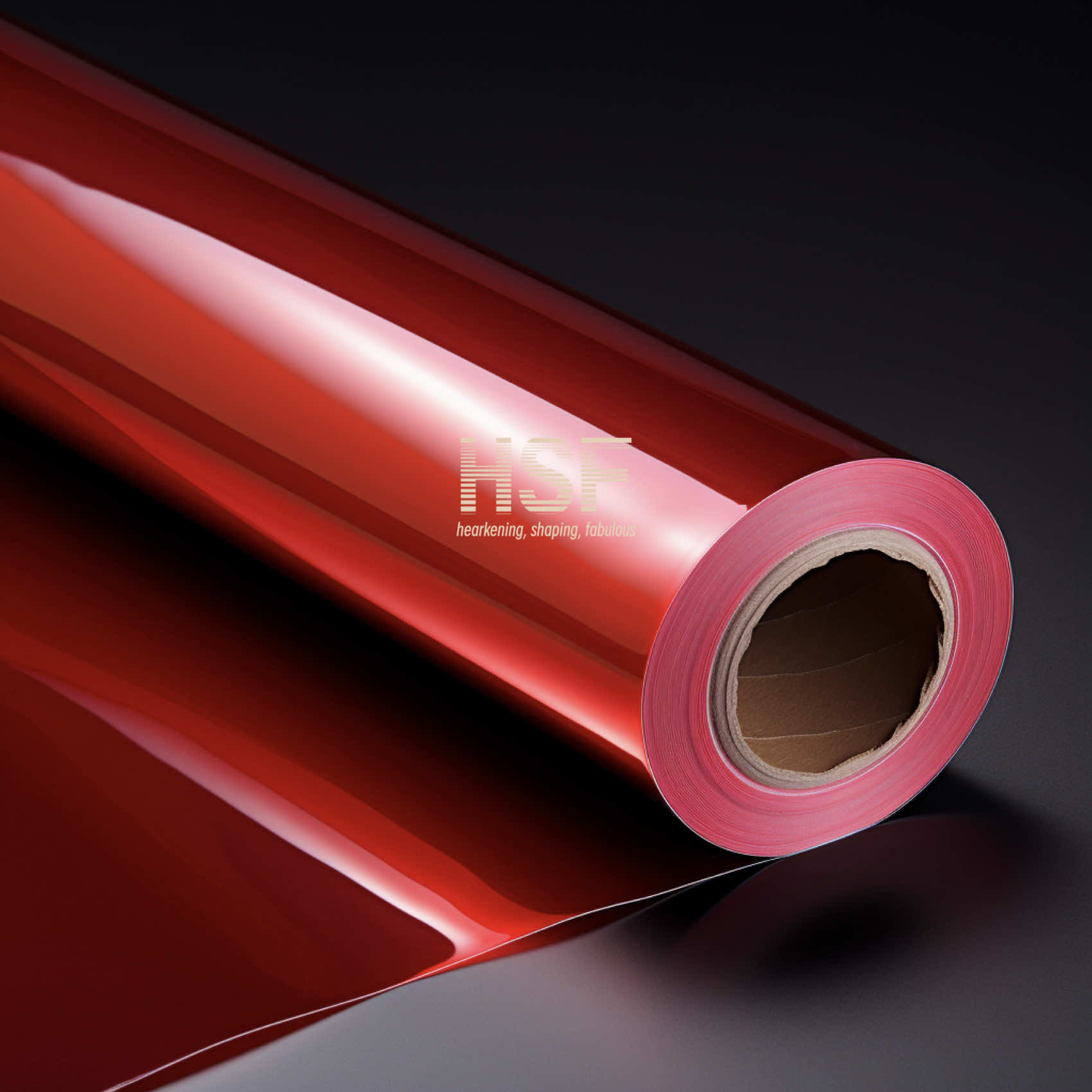 36um Red Anti Static Film Translucent PET Polymer Film For ESD Sensitive Product Packaging