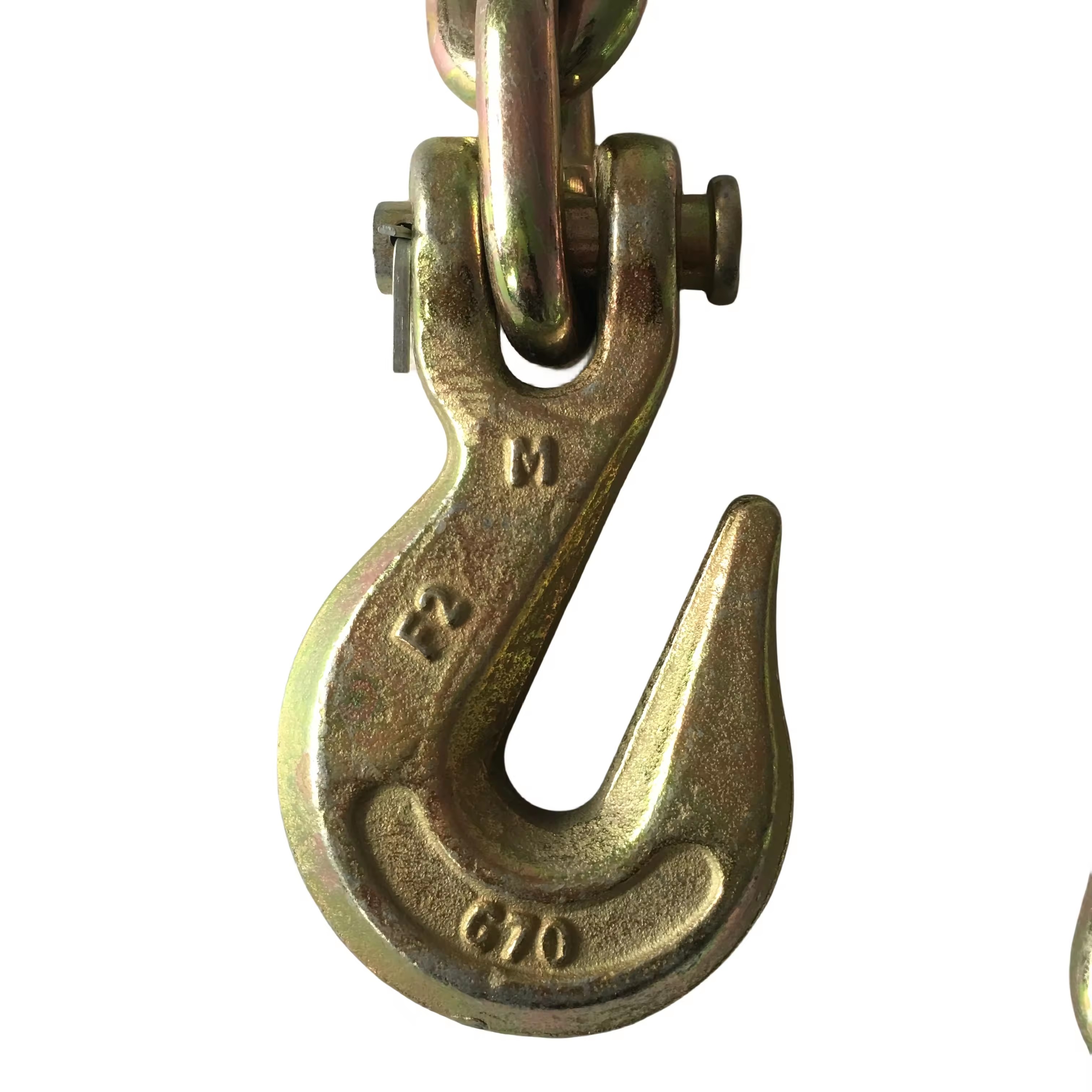 Galvanized G70 Binder Steel Link Chain Forged Clevis Grab Hooks 20Mn2 Metal Link Chain