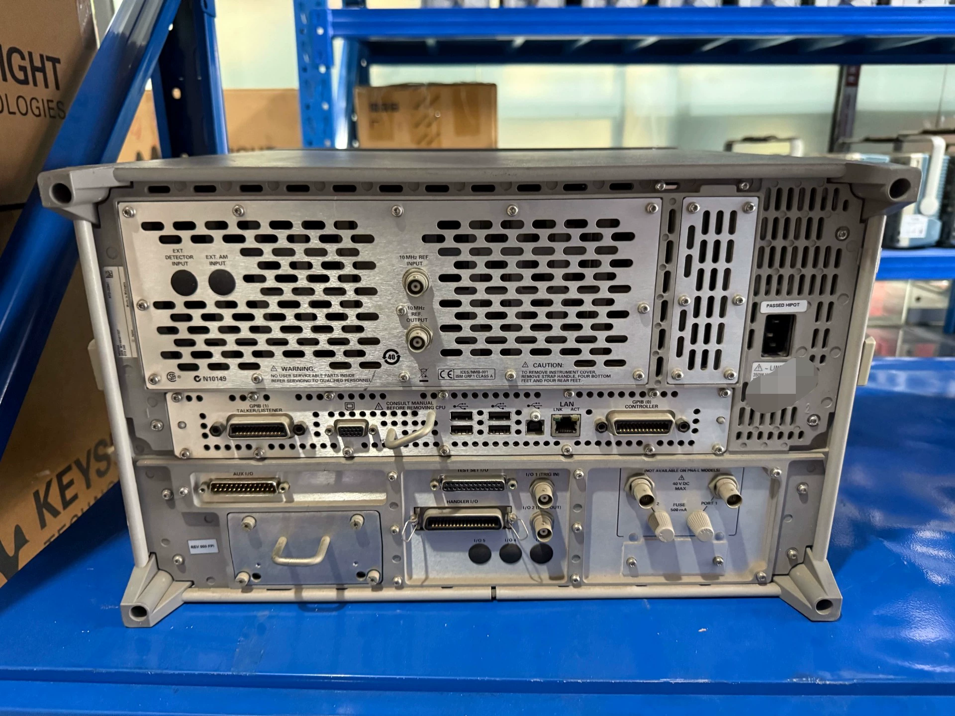 Agilent N5230A Used Network Analyzer 20GHz 108DB Dynamic Range Pna L Network