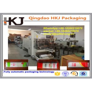 Full Automatic Instant Noodle Packaging Machine With Wrapping And Shrinking