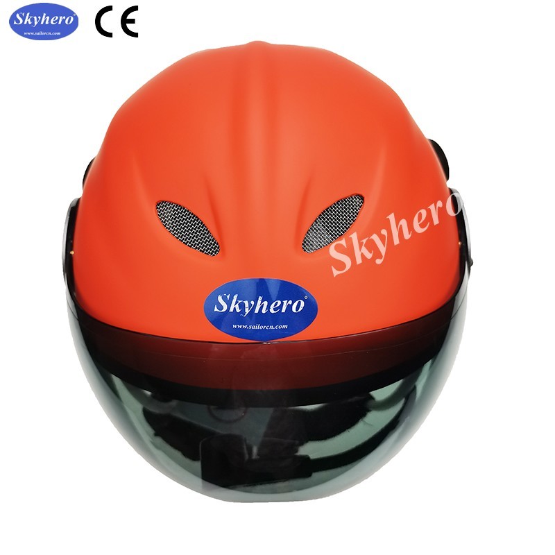 En 966 Standard Powered Paragliding Helmet Noise Cancel Paramotor Helmet Color Red Black White Blue Paramotor