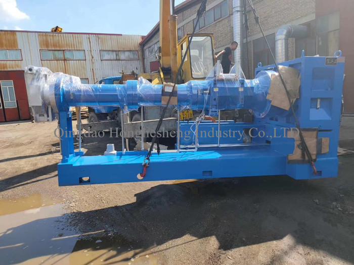 XJW150 150mm Tires Cold Feed Rubber Extruder PVC Rubber Hose Making Machine