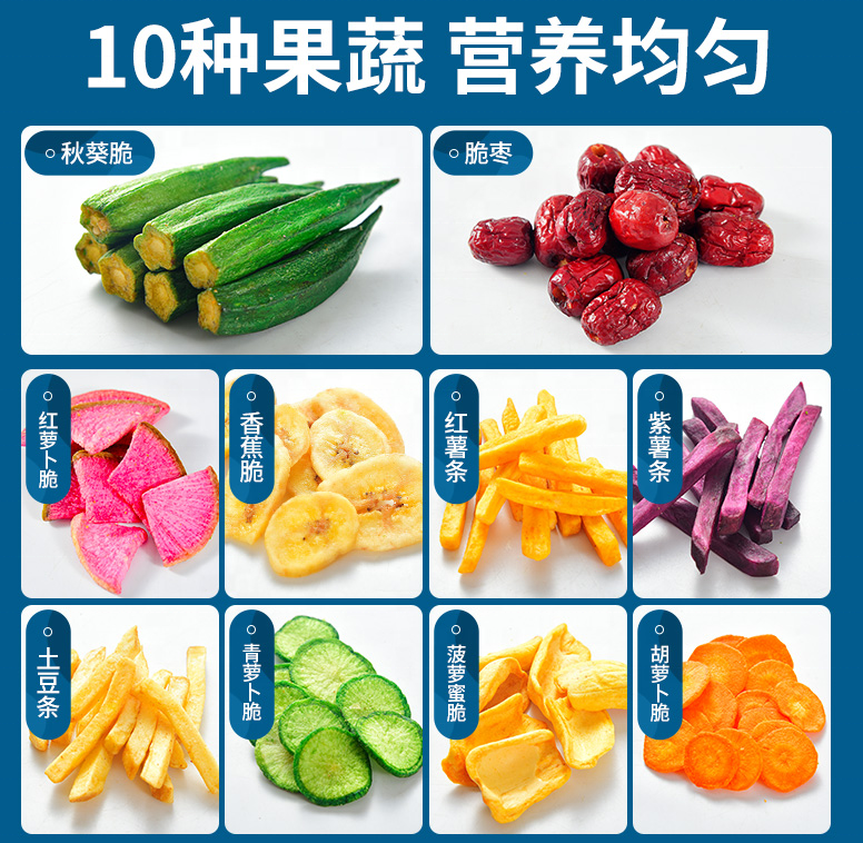 Dried Fruit and Vegetable Chips A Delicious Way to Get Your Daily Dose of Nutrients