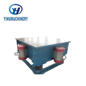 Long service life concrete mold vibrating table foundry vibration table